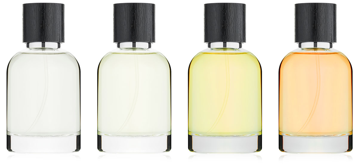 4 enkle og flotte parfumeflakoner