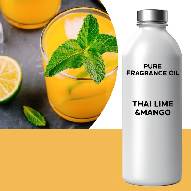Thailandsk lime og mango duftolie (thai lime and mango), koncentreret