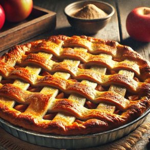 Bagt �blet�rte duftolie (baked apple pie), koncentreret