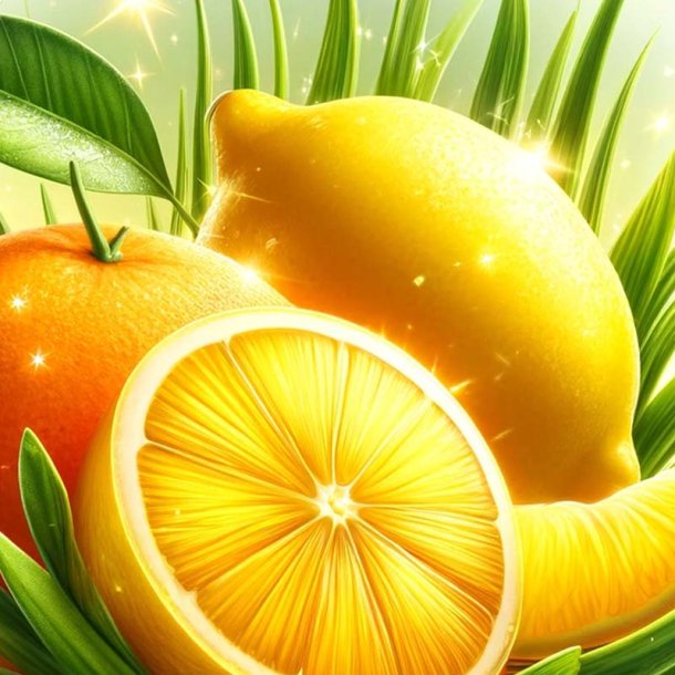 Citrus-gnister duftolie (citrus sparkle), koncentreret