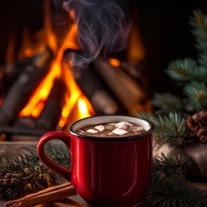 Kakao og b�l-duftolie (cocoa and logfire), koncentreret