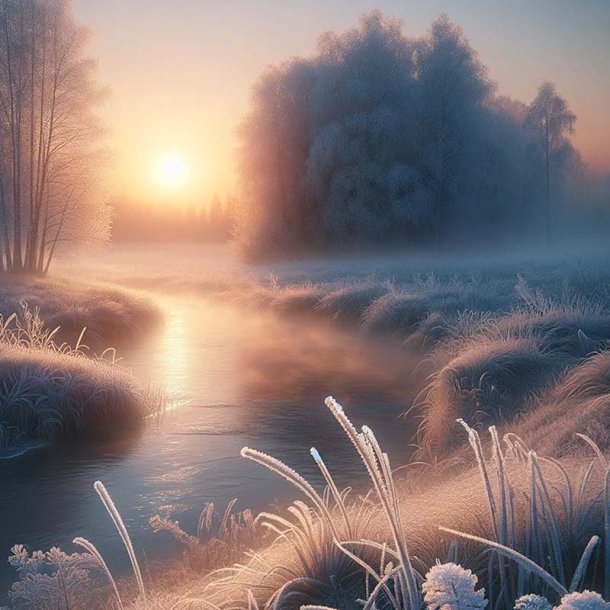 Daggry med frost duftolie (frosty dawn), koncentreret