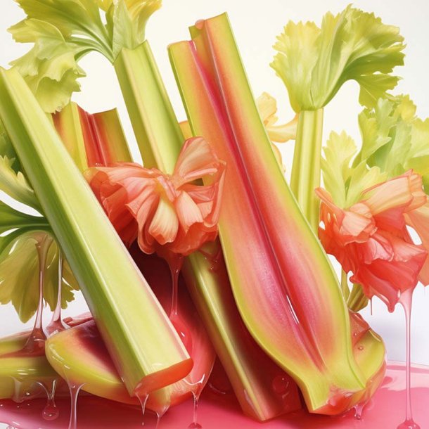 Frugtagtig rabarber duftolie (fruity rhubarb), koncentreret