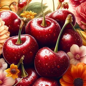 Gyldne kirseb�r duftolie (golden cherry), koncentreret