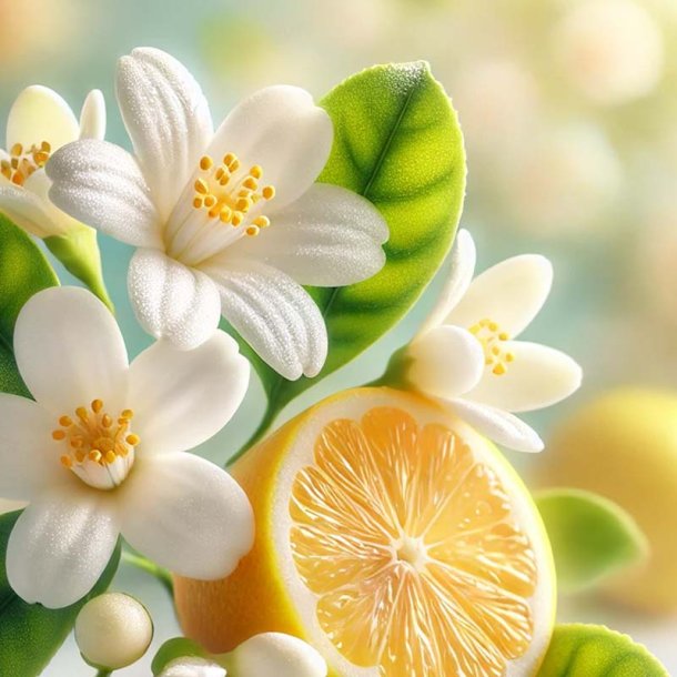 Citron og appelsin-blomst duftolie (lemon and orange blossom), koncentreret