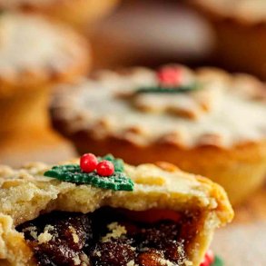 Julet�rte med brandy-duftolie (mince pie and brandy sauce), koncentreret