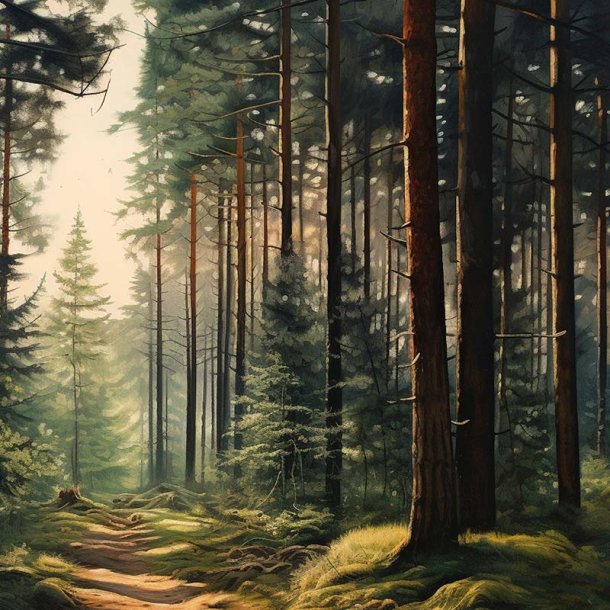 N�leskov duftolie (pine forest), koncentreret