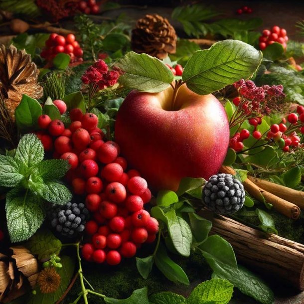 Sneb�r og mistelten duftolie (snowberry and mistle toe), koncentreret