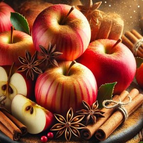 Krydret �ble duftolie (spiced apple), koncentreret