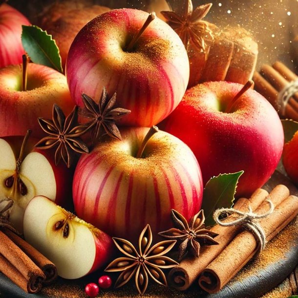 Krydret �ble duftolie (spiced apple), koncentreret