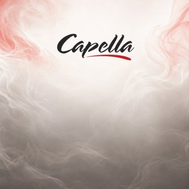 Capella logo omgivet af aroma damp