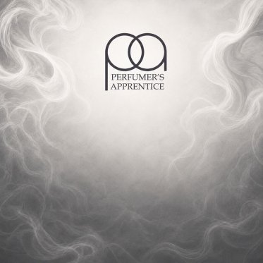 The Perfumers Apprentice logo omgivet af aroma damp