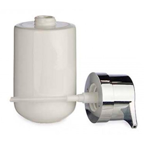 Dispenser i hvid keramik, 300 ml