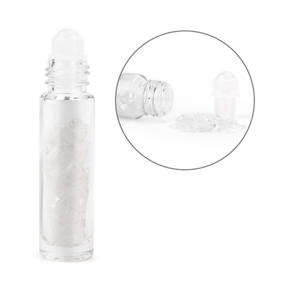 Roll-on flaske med bjergkrystal, 10ml