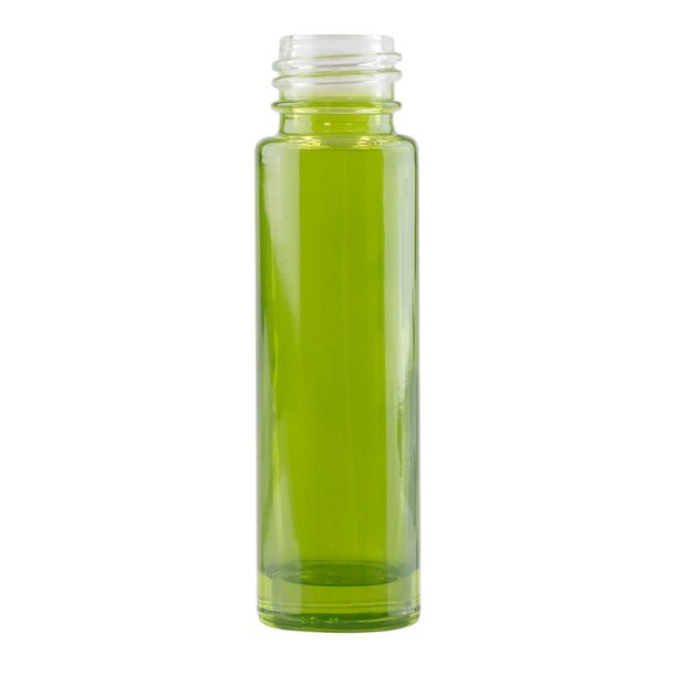 Roll-on flaske, klar-grn, 10ml