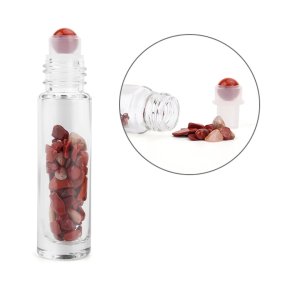 Roll-on flaske med rd jaspis, 10ml