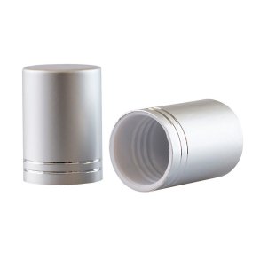 Skruel�g i mat s�lv til 10ml roll-on flaske