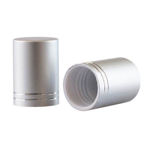 Skruelg i mat slv til 10ml roll-on flaske