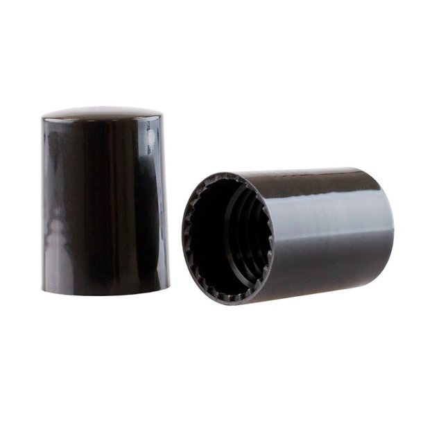 Sort skruel�g til 10ml roll-on flaske