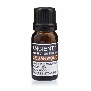 Cedertr terisk olie (cedarwood), 10ml