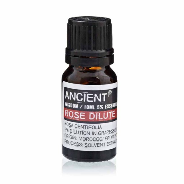 Rose terisk olie (fortyndet / rose dilute), 10ml