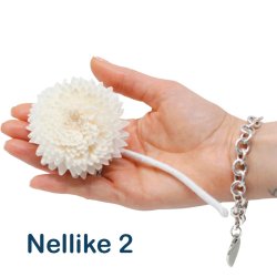 H�ndlavede diffuser-blomster af sola-tr�