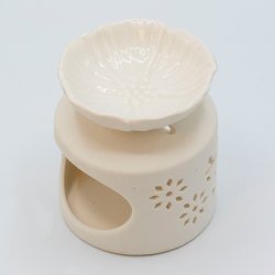 Aromalampe fra Agnes+Cat, fugle- og blomstermotiv