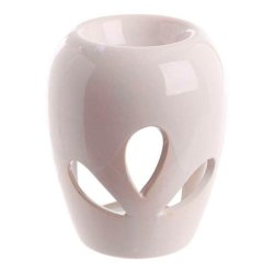 Aromalampe "Flower" - sort eller hvid