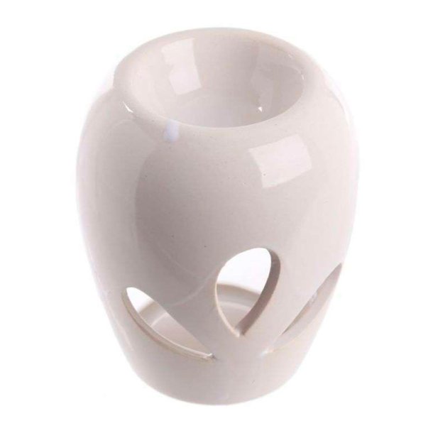 Aromalampe "Flower" - sort eller hvid