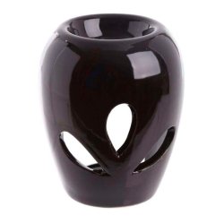 Aromalampe "Flower" - sort eller hvid