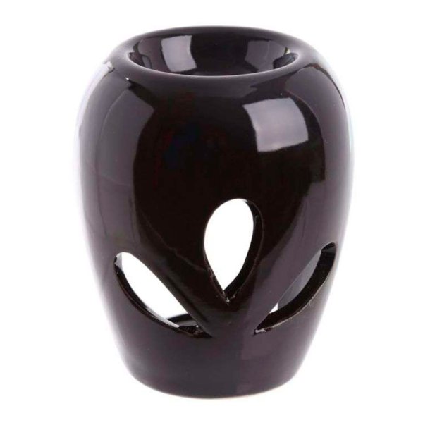 Aromalampe "Flower" - sort eller hvid