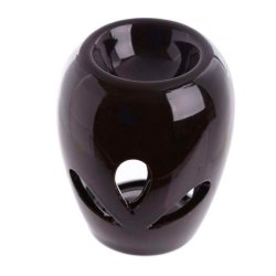 Aromalampe "Flower" - sort eller hvid