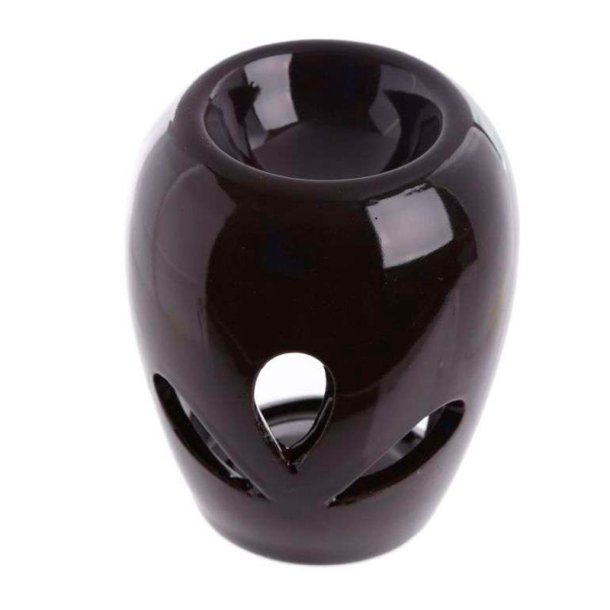 Aromalampe "Flower" - sort eller hvid