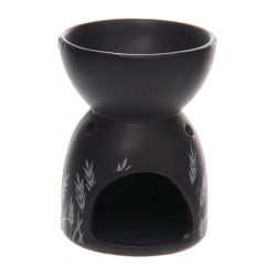 Aromalampe, matsort med aks-motiv