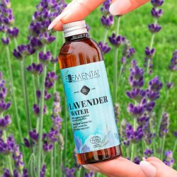 Lavendel-vand / hydrolat (lavender), kologisk, 100ml