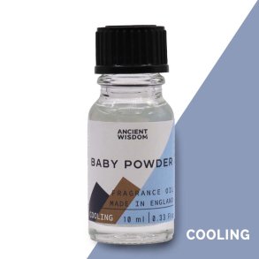 Baby-pudder duftolie (baby powder), 10 ml