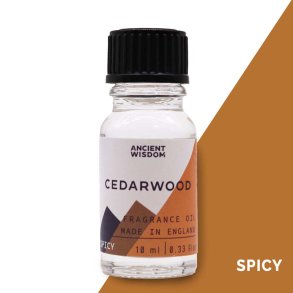 Cedertr duftolie (cedarwood), 10 ml