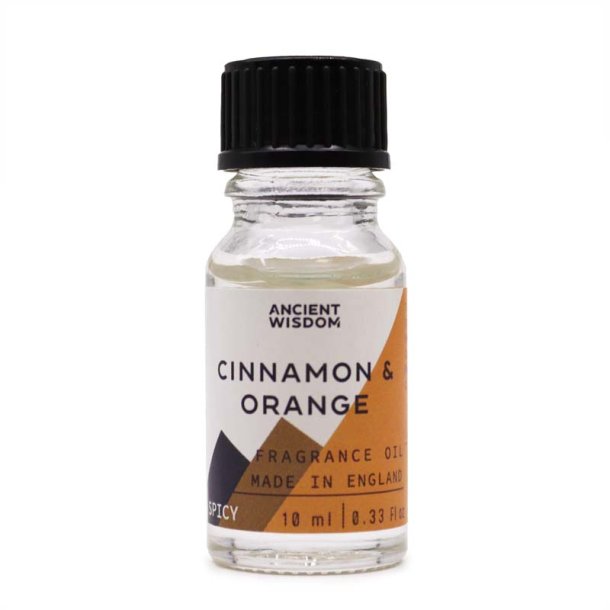 Kanel og appelsin duftolie (cinnamon &amp; orange), 10 ml