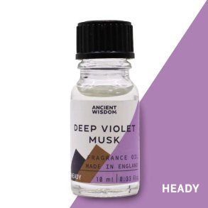 Dyb viol-muskus duftolie (deep violet musk), 10 ml