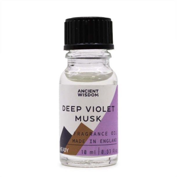 Dyb viol-muskus duftolie (deep violet musk), 10 ml
