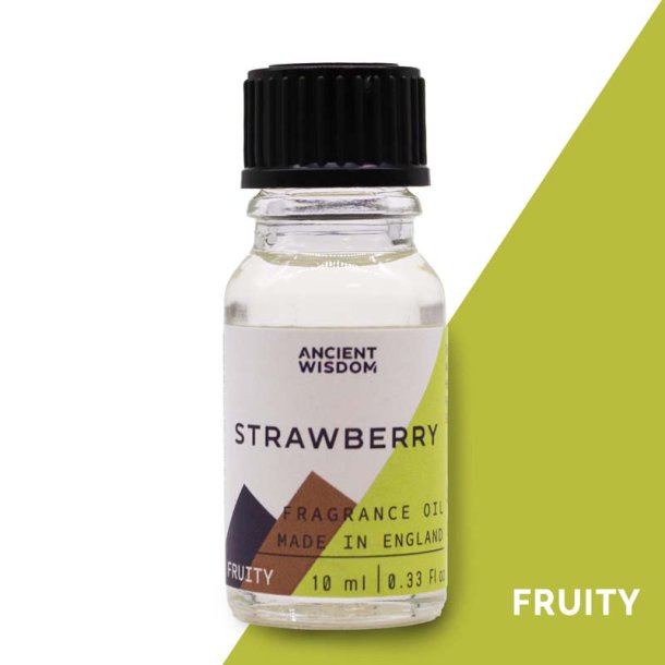 Jordbr duftolie (strawberry), 10 ml