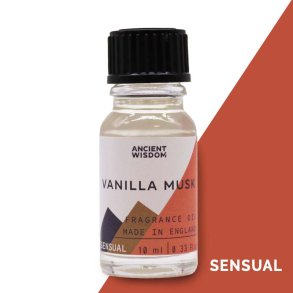 Vanilje-moskus duftolie (vanilla musk), 10 ml