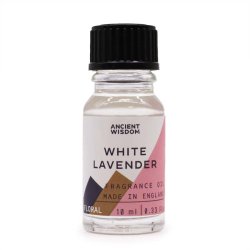 Hvid lavendel duftolie (white lavender), 10 ml