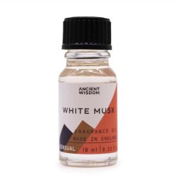 Hvid moskus duftolie (white musk), 10 ml