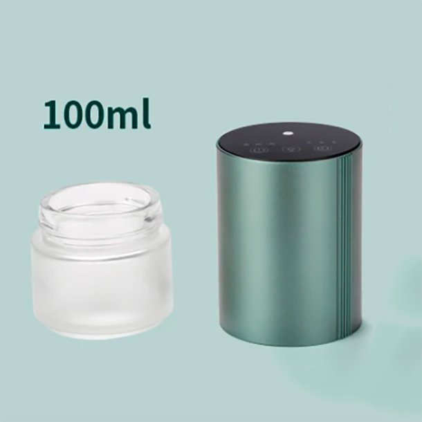 Nebulizer i aluminium og glas med ekstrem ydeevne