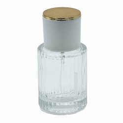 Riflet parfume-flakon, flere st�rrelser og l�gtyper: