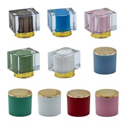 Riflet parfume-flakon, flere strrelser og lgtyper: