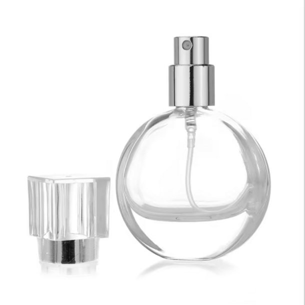 Oval parfumeflaske, flere st�rrelser