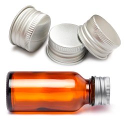 L�g til DIN18-flasker, flere forskellige: