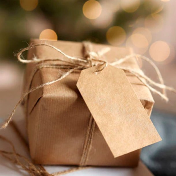 Manillam�rker i kraftig karton, 12 stk i �ske